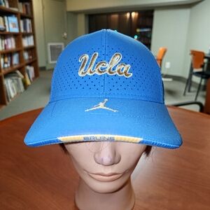 Authentic Jordan Brand UCLA Bruins Sideline Team Dri-Fit Jumpman Hat Cap